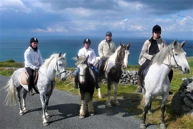 Horse riding - Dirt Trek Trail. Lisdoonvarna, Clare. Guided. 1 hour. - A gentle start for first-time riders