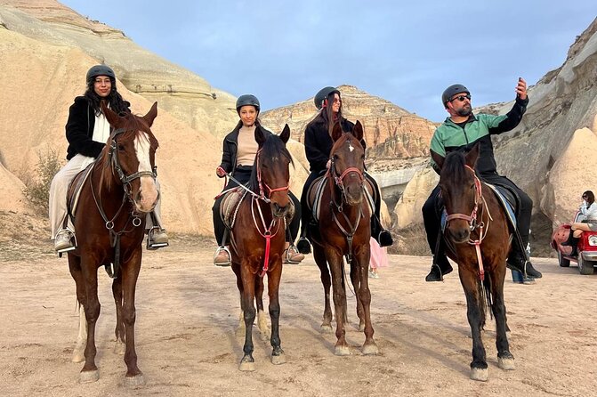 Horse Riding in Cappadocia - Rose Valley and its sharp rock forms