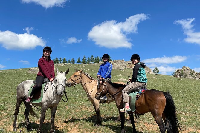 Horse riding in Terelj National Park - Meeting a Mongolian family inside a ger