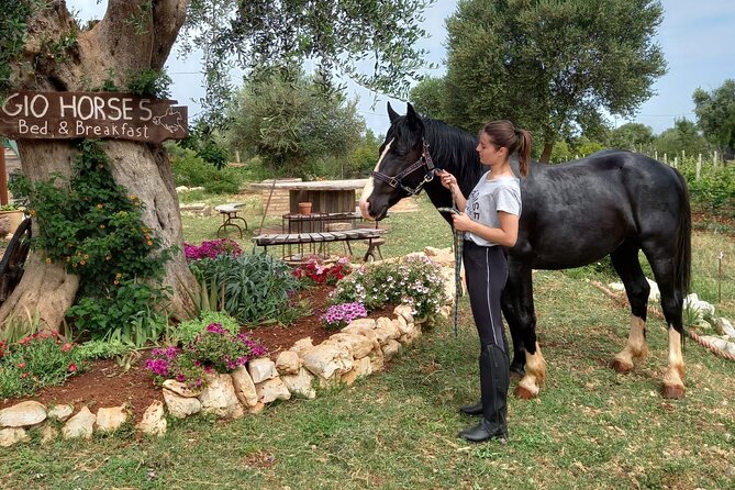 Horse riding in the Gargano National Park - A quiet hour in Gargano National Park