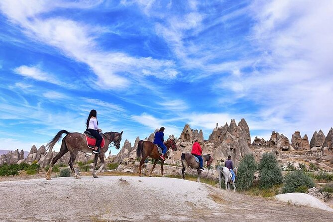 Horse Riding in the Valleys of Cappadocia - Red Valley and Its Red Fairy Chimneys