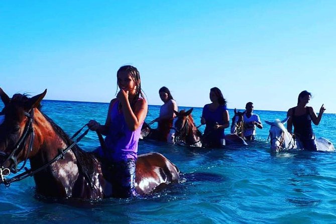 Horse Riding Tour 2 Hours on Sea And Desert & Transfer -Hurghada - The beach and water section