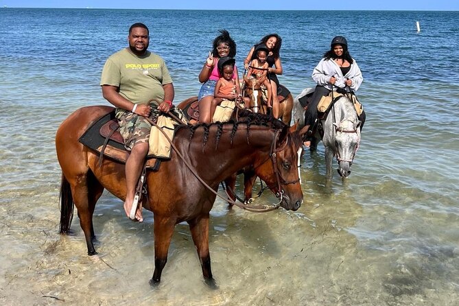 Horse Riding Tour at the Beach in Miami - Reaching the beach and finding the best photo moment