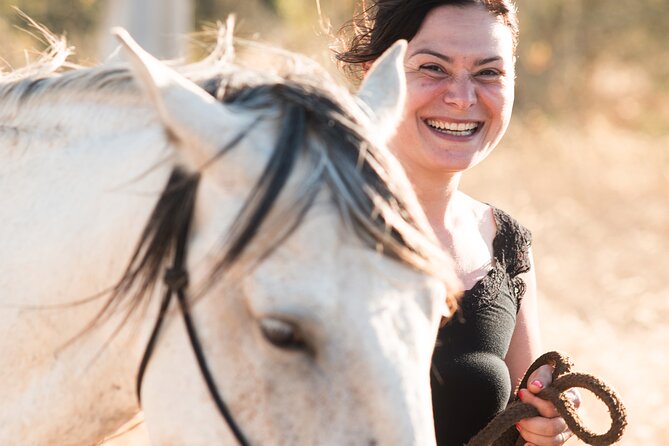 Horse Sanctuary: A nature walk with Rescued Horses by your side - The halfway break and the return walk