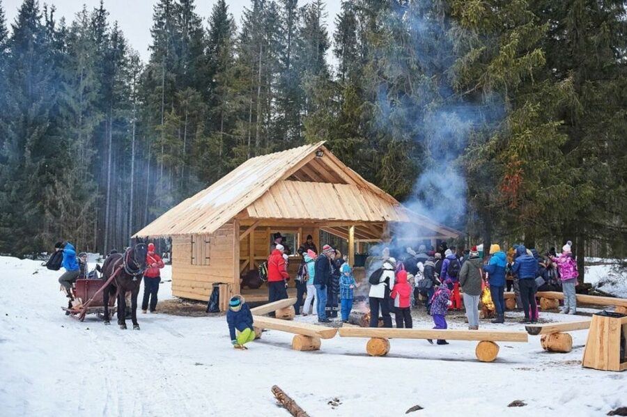 Horse Sleigh 2-3h Ride with Hot Springs or Zakopane Combos - Chocholow’s wooden houses and highlander traditions