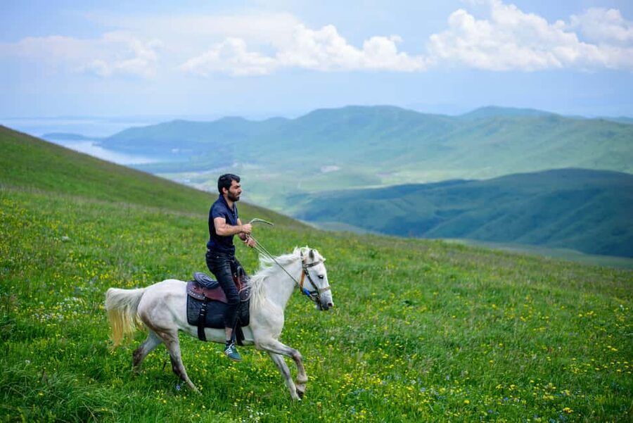 Horseback Adventure in Armenia’s Highland Pastures - Campfire tea at Yerivar Guest House