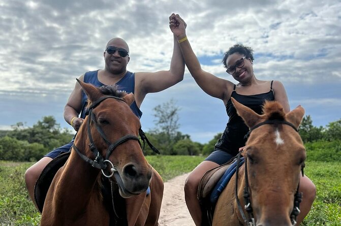 Horseback Ride and Swim Experience Montego with Transportation - Photos, hugs, and time with the horses