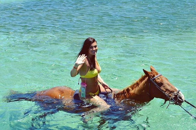 Horseback Ride and Swim From Ocho Rios - The beach ride and water entry