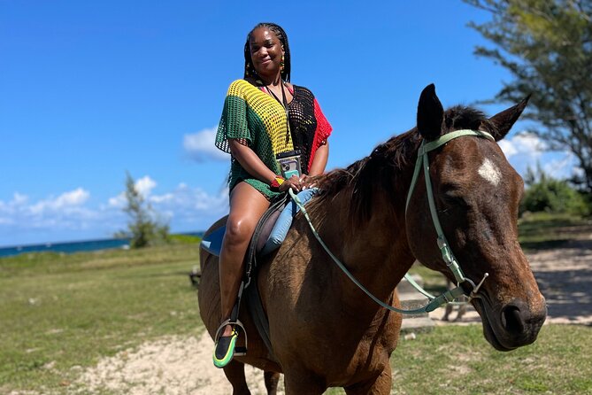 Horseback Ride and Swim Guided Tour from Montego Bay - The bareback swim is the main event
