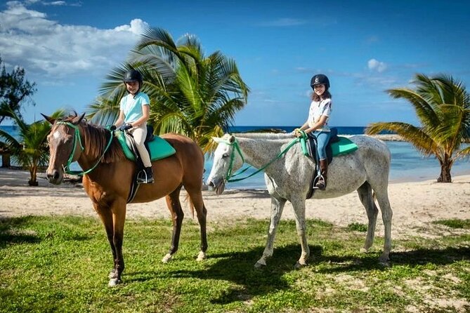 Horseback Ride and Swim Jamaica - Riding Through Banana and Plantain Fields