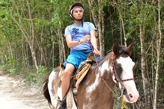 Horseback Ride, ATV's (Shared), Ziplines & Cenote Swim! From Cancun & Riviera - Four Riviera Maya activities in one half-day