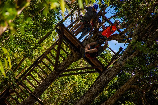 Horseback Ride, ATV's (Shared), Ziplines & Cenote Swim! From Cancun & Riviera - Ziplines above the Yucatan jungle