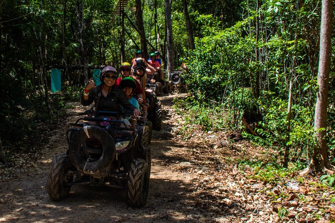 Horseback Ride, ATV's (Shared), Ziplines & Cenote Swim! From Cancun & Riviera - Reaching Amazing Adventures Park from Cancun or Playa del Carmen