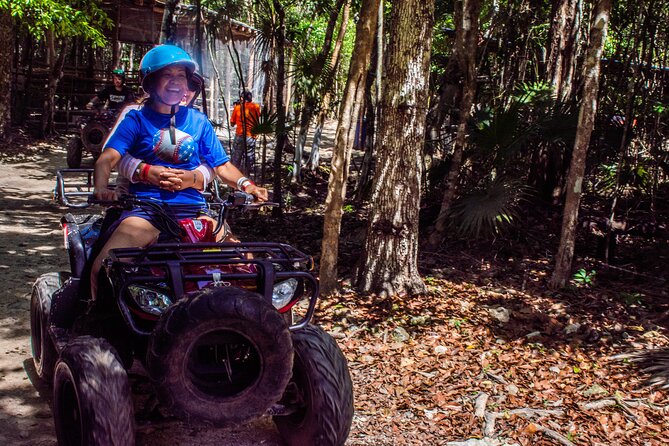 Horseback Ride, ATVs (Shared), Cenote & Ziplines! From Playa Del Carmen - Ziplines above the trees