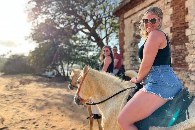 Horseback Ride by the Beach in Aguadilla, Puerto Rico - Punta Borinquen Lighthouse ruins
