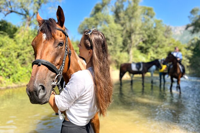 Horseback Riding Across River Ljuta with transport - Why the River Ljuta crossing is the main event