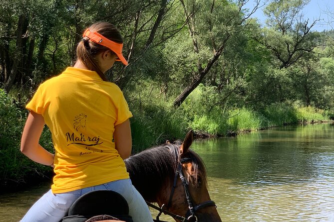 Horseback Riding Across River Ljuta with transport - The ranch finish with snacks and drinks