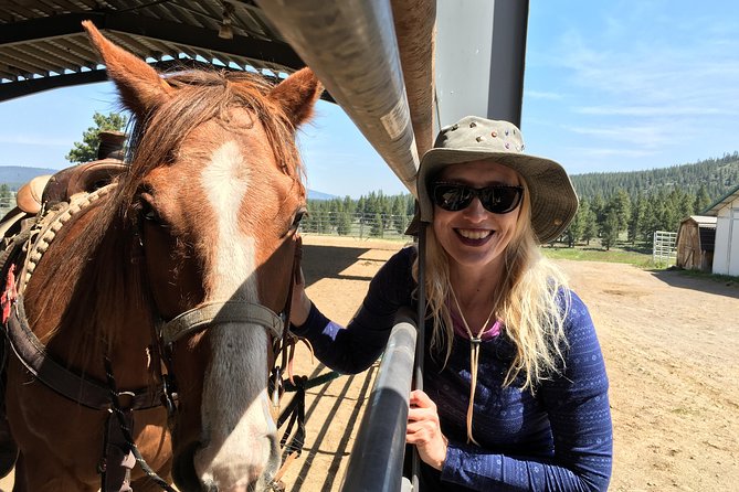 Horseback Riding Adventure from Reno - From downtown Reno to the Sierra trails