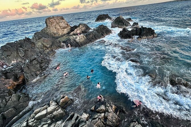 Horseback Riding and Natural Pool Adventure in Aruba - Swimming at Conchi Natural Pool