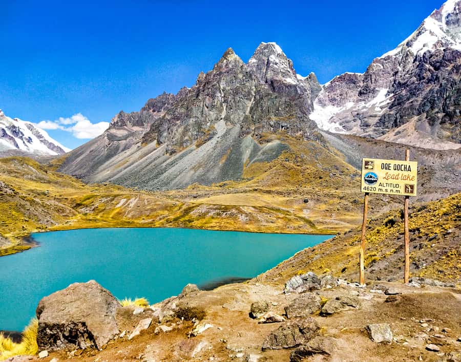 Horseback Riding at 7 lakes Ausangate Private |Optional Hike - Lunch, hot springs, and the trip back to Cusco