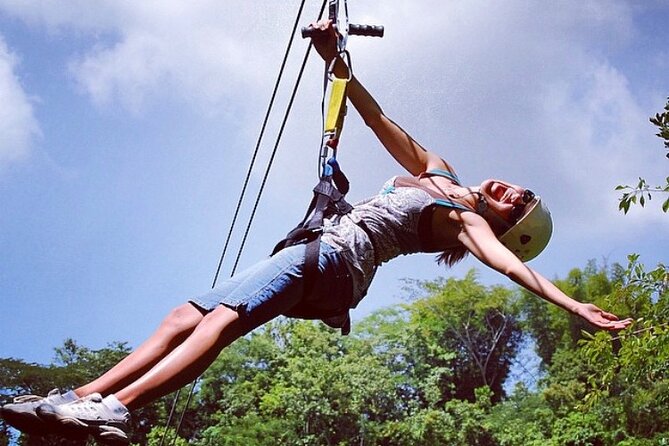 Horseback Riding, ATV and Ocean Zip lining combo from Montego Bay - The climb to Reading Heights