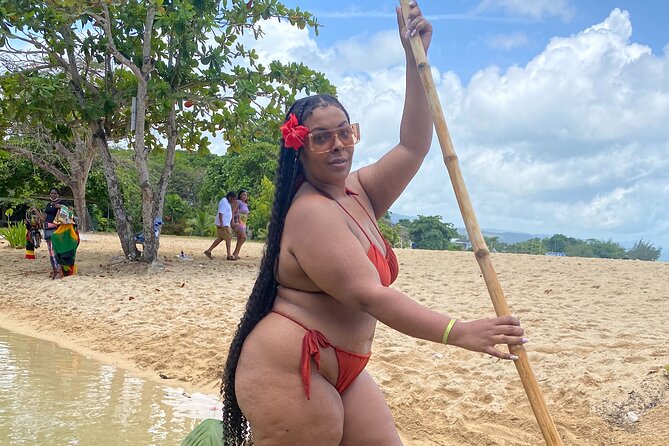 Horseback riding + Bamboo river rafting tour from Ocho Rios - Riding from Mammee Bay to the sea