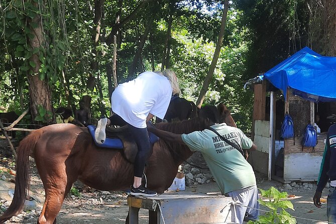 Horseback Riding, Bluehole Secret Falls, Dunns River tour from Montego Bay - Food and culture make the road time useful