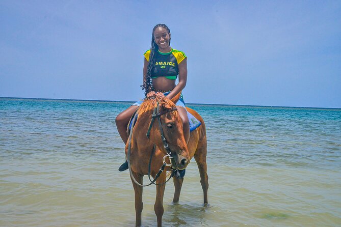 Horseback riding & bluehole secret falls from Montego Bay - A short look at Ocho Rios after the water stops