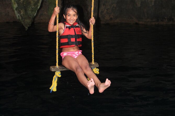 Horseback Riding Cenote, Zipline.Transportation & Tequila Tasting - Ziplining through the trees
