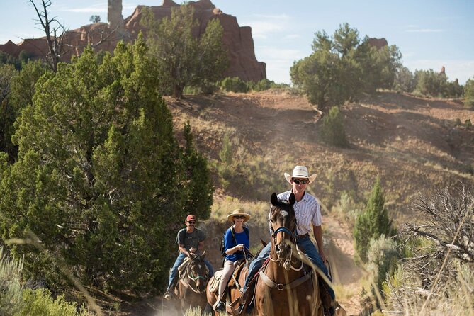 Horseback Riding Experience through Kodachrome with a Guide - The route beside Panorama Trail