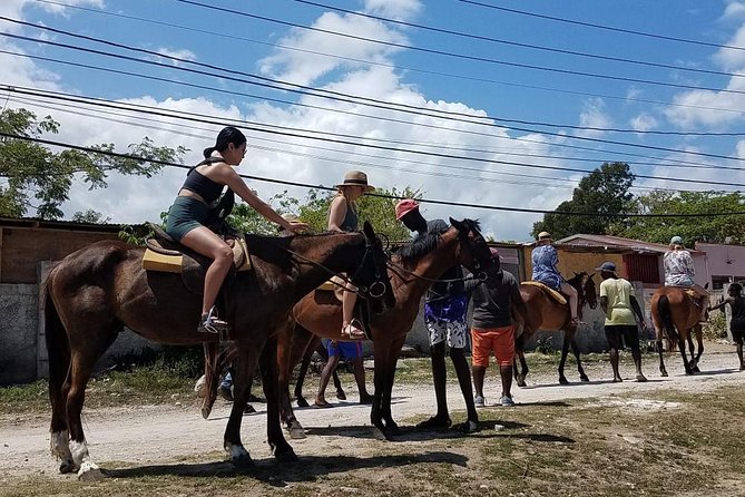 Horseback Riding from Montego Bay - The beach ride and horse swim