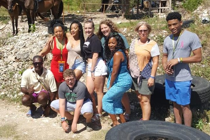 Horseback Riding from Montego Bay - Getting comfortable with the horses