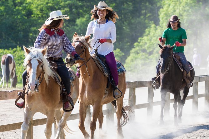 Horseback-Riding in a Country Side in Sapporo - Private Transfer is Included - Horses with patience, personality, and appetites
