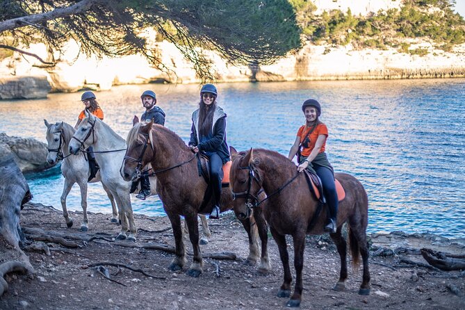 Horseback Riding in Cala Mitjana, Menorca, Spain - Riding from Ferreries toward Cala Mitjana