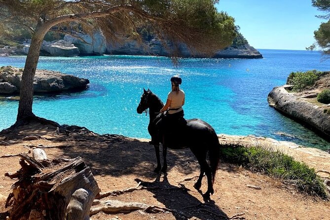 Horseback Riding in Cala Mitjana, Menorca, Spain - Low-season beach riding