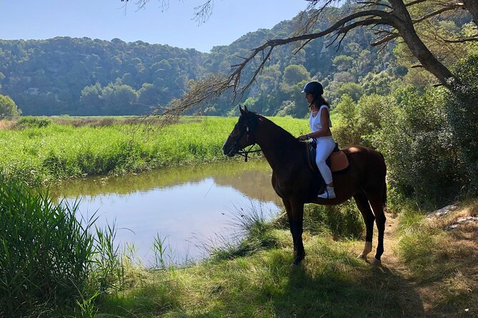 Horseback Riding in Cala Mitjana, Menorca, Spain - Who will enjoy this ride most?