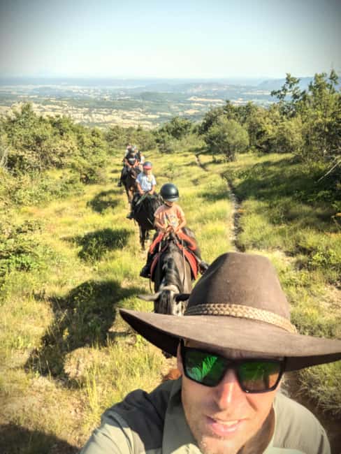 Horseback riding in Provence Luberon - What the $79 price includes
