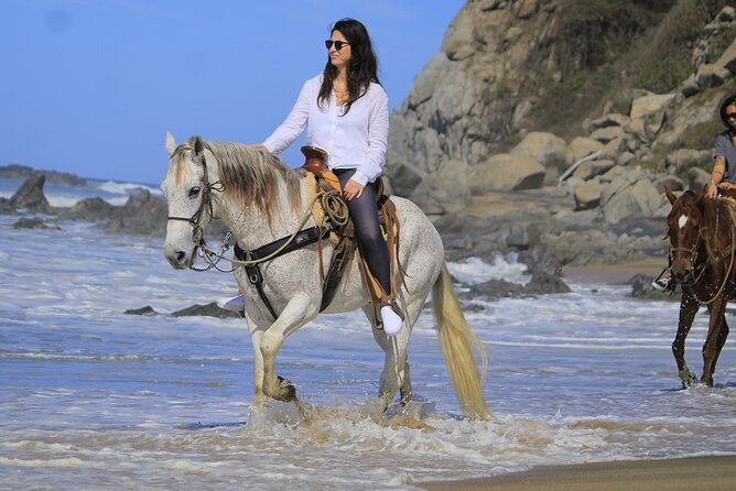 Horseback Riding in Sayulita Through Jungle Trails to the Beach - Following the trail through tropical forest