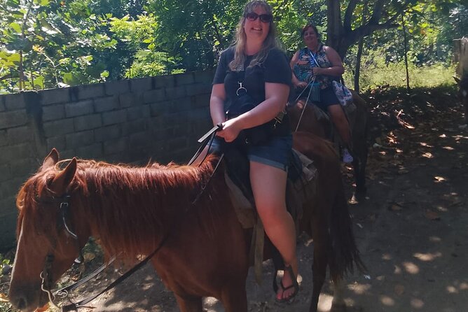 Horseback Riding in the Dominican Countryside from Puerto Plata - Getting matched with a horse at the ranch