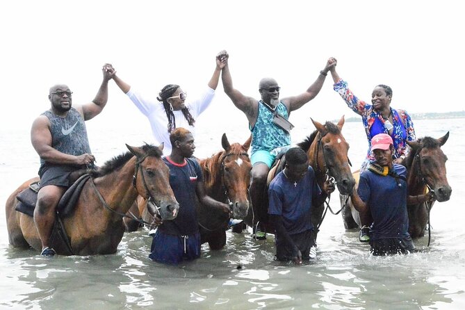 Horseback Riding in the ocean & Bamboo Rafting from Ocho Rios - Two Jamaican activities in one half-day