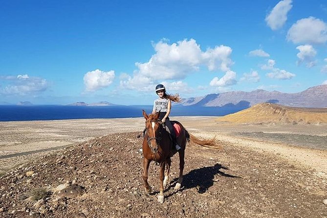 Horseback Riding in the sunset of Famara Beach, Lanzarote, Spain - What the two-hour ride is like