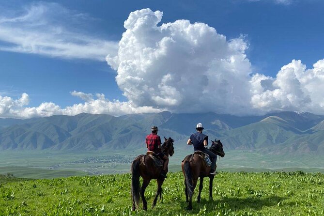 Horseback riding on the mountains of Chon Kemin National Park - Climbing Burana Tower near Tokmok