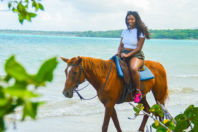 Horseback Riding/Swimming and Dunn's River from Ocho Rios - Riding through the trees before reaching the Caribbean
