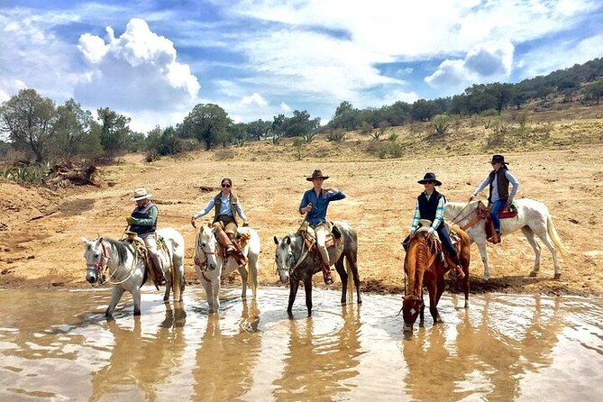 Horseback Riding through Mexican Haciendas - A quiet Hidalgo day beyond Mexico City