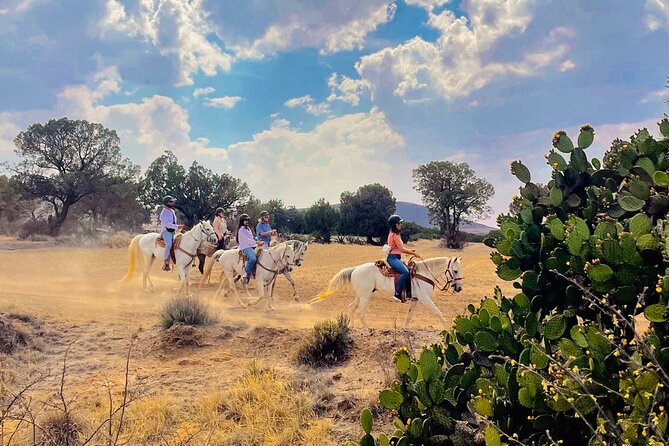 Horseback Riding through Mexican Haciendas - Arriving at the second colonial hacienda