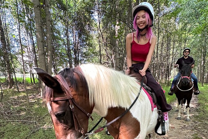Horseback Riding Through Scenic Park in Brookeville - A quiet horseback ride in Brookeville