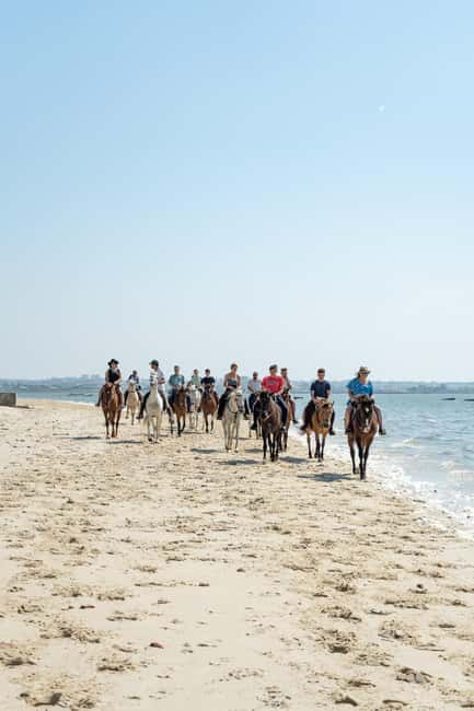 Horseback Riding Through The Beach GROUP - PDT - The arena briefing comes first