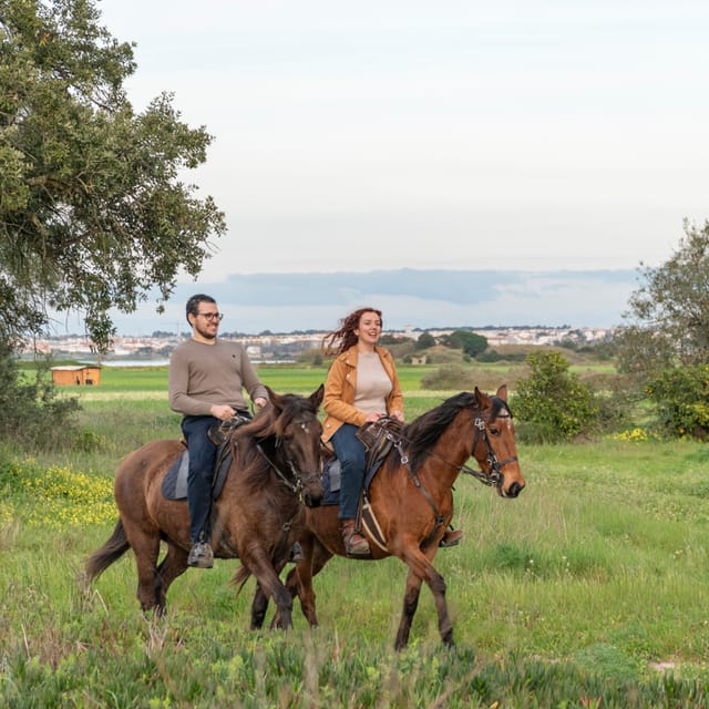 Horseback Riding Through The Beach GROUP - PDT - Along Rosário Beach at a walking pace