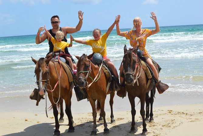 Horseback Riding Tour Adventure on the Beach - A proper riding check before you mount