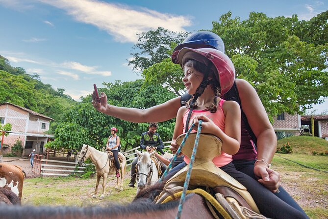 Horseback Riding Tour in Sierra Madre from Puerto Vallarta - Riding Through Water, Trees, and Farm Country